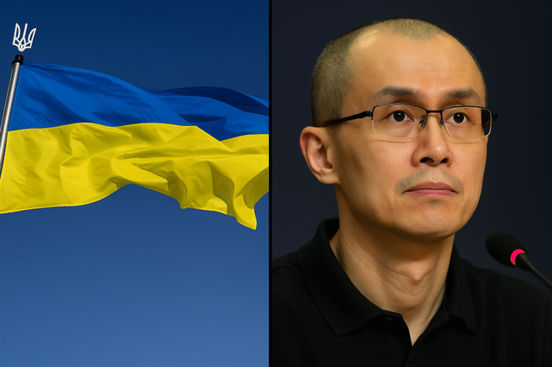 Ukraine is considering partnering with Binance to create a national strategic Bitcoin reserve