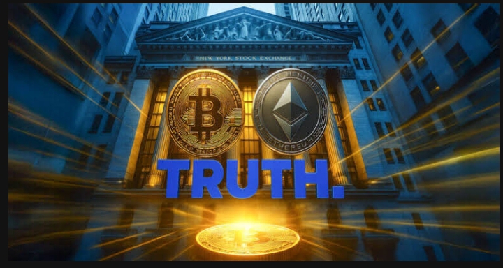 Trump Media Enters Crypto Markets with Truth Social Bitcoin & Ethereum ETF Filing