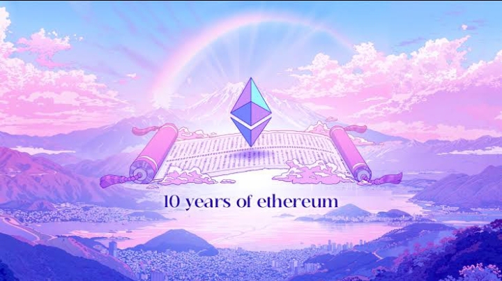 Ethereum Celebrates Historic 10th Anniversary Milestone Today
