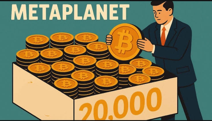 Metaplanet Reaches 20,000 Bitcoin Treasury Milestone with Strategic Purchase