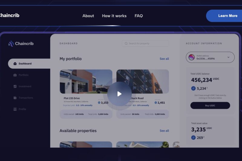 Chaincrib, a Cardano Catalyst–Funded RWA Tokenization Project, Launches On Mainnet Beta